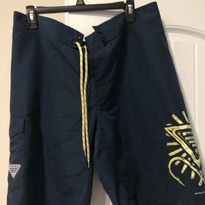 Columbia PFG swim trunks